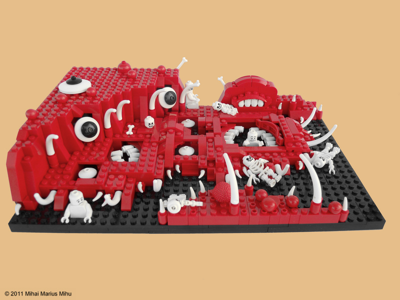 Illustration for article titled The Nine Circles Of Hell, As Depicted In LEGO